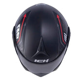 Casco Ich 3110 Speed_Mast Negro Rojo Visor Smoke